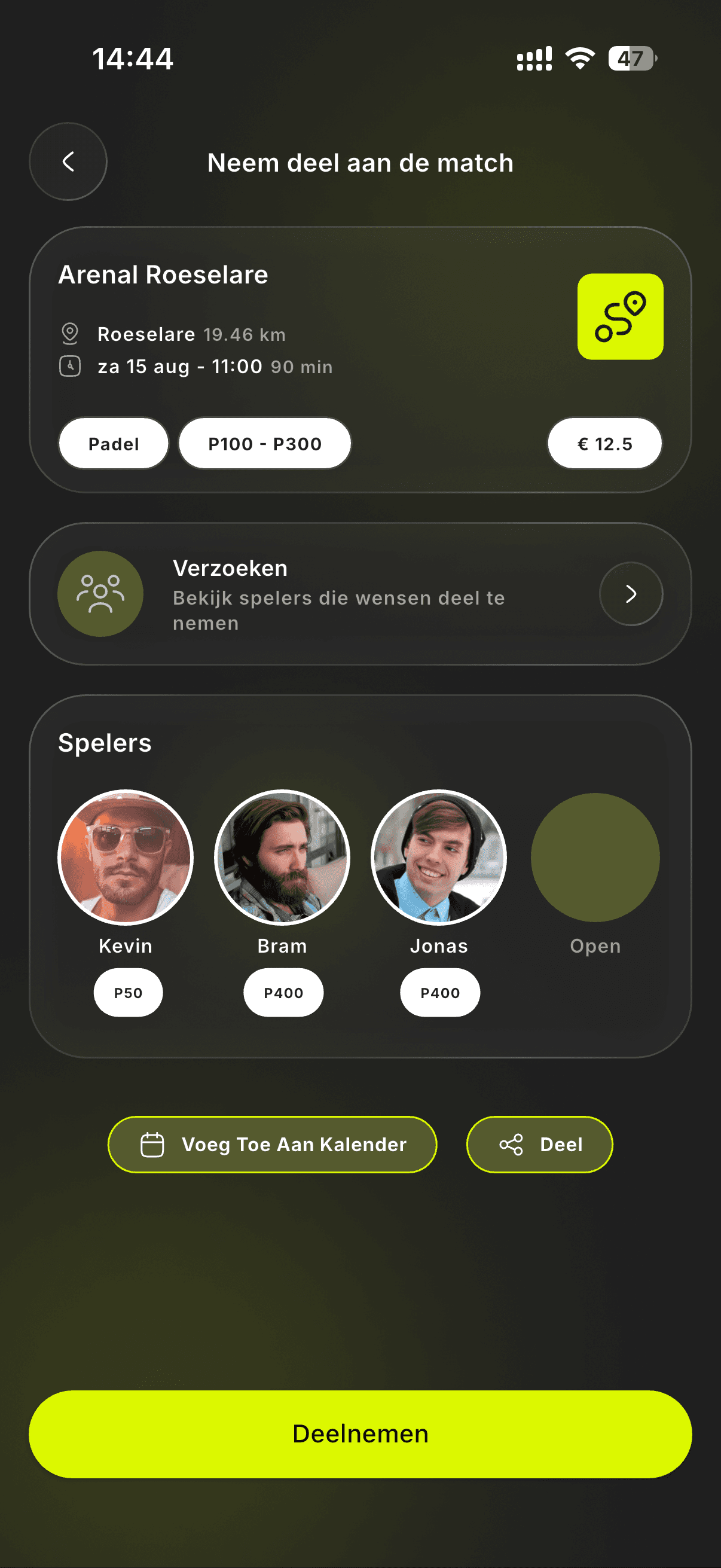 Match details